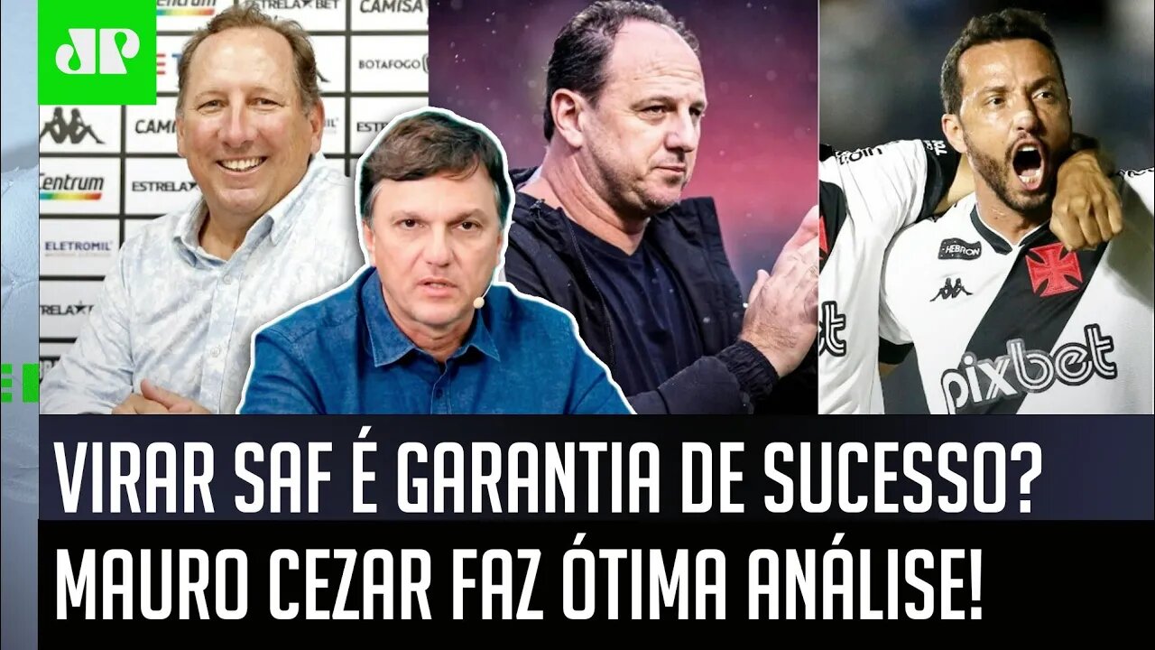 "EU ACHO isso MUITO DISCUTÍVEL! A gente NÃO PODE..." Mauro Cezar É DIRETO sobre SAF, SPFC e Vasco!