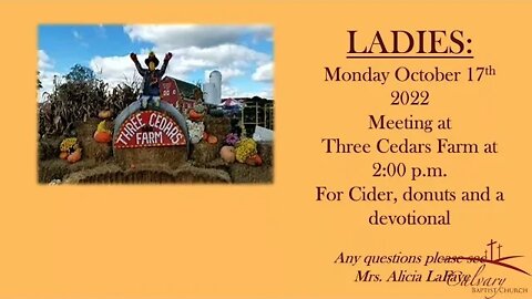 Wednesday Evening, Oct 12th, 2022 - The Storm of Life