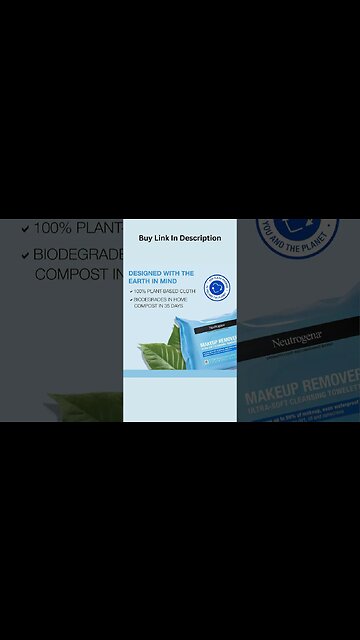 Makeup Remover Cleansing Face Wipes #shorts #makeupremover #cleansing #wipes