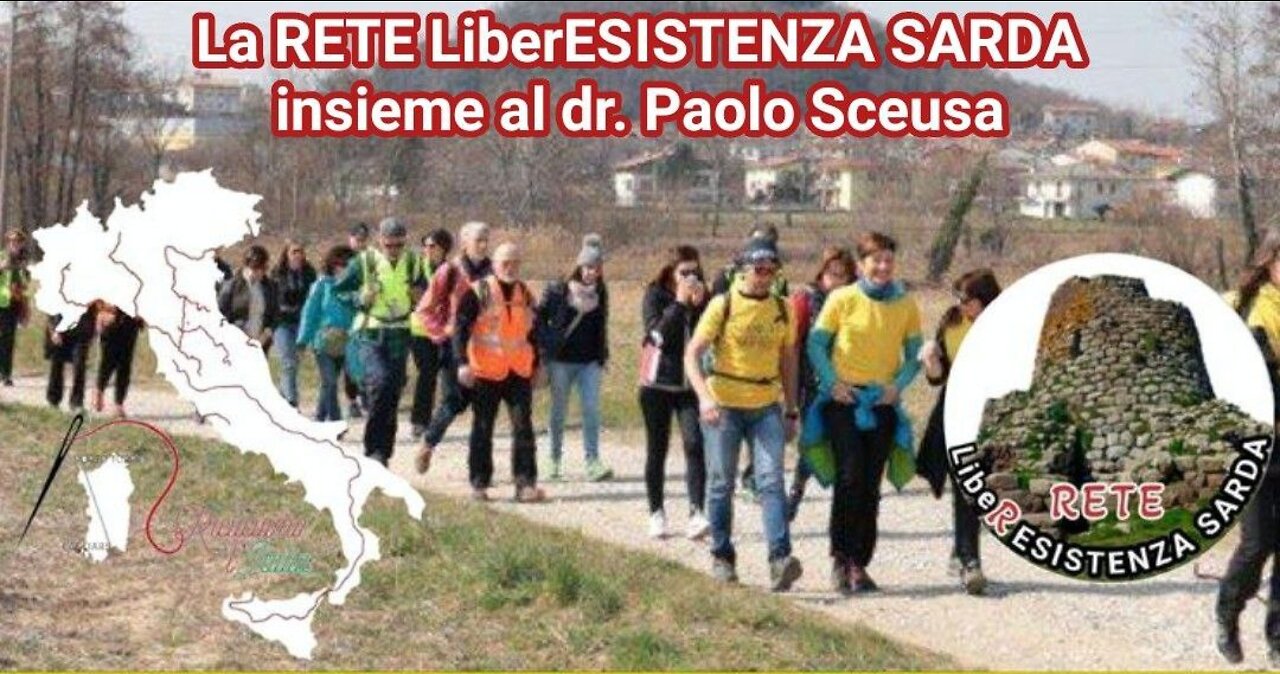 Il dr. Paolo Sceusa a "La Rana Libera" con la RETE LiberESISTENZA SARDA