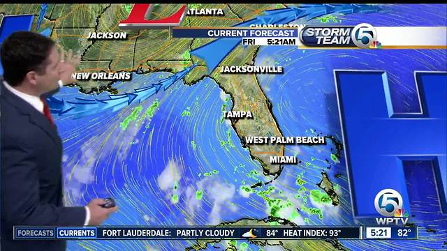 South Florida Friday morning forecast (9/1/17)