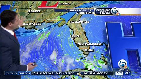 South Florida Friday morning forecast (9/1/17)