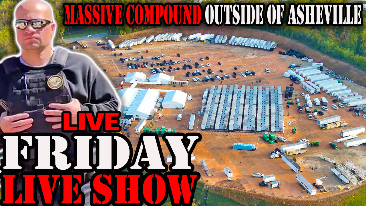 MASSIVE Compound With Armed Guards Set Up Just Outside Asheville!