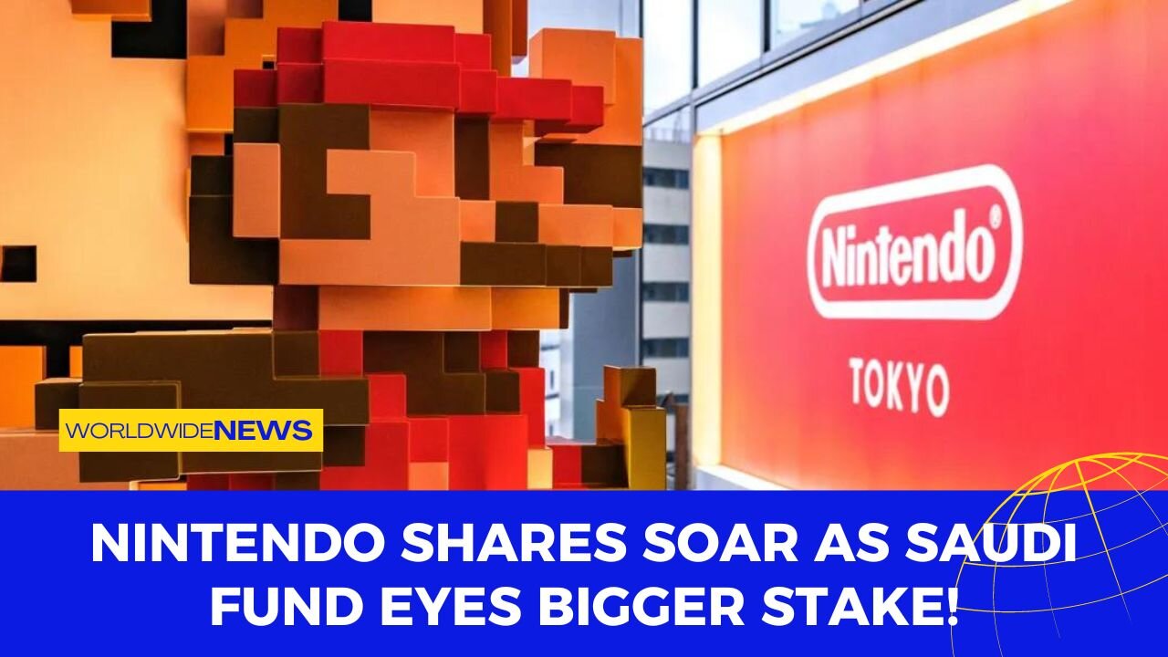 Nintendo Shares Soar as Saudi Fund Eyes Bigger Stake!