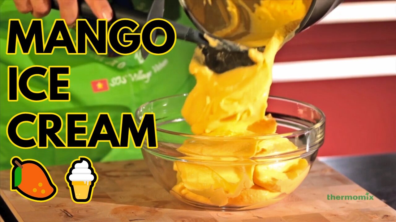 Best Mango Ice Cream - Food Styling