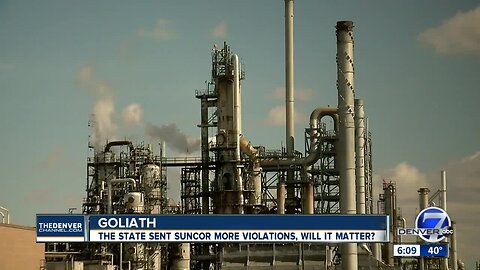 Regulators hit Suncor Energy oil refinery in Commerce City with over 100 air pollution violations