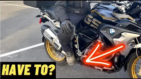 Is The Rear Brake REALLY Needed For U-turns?