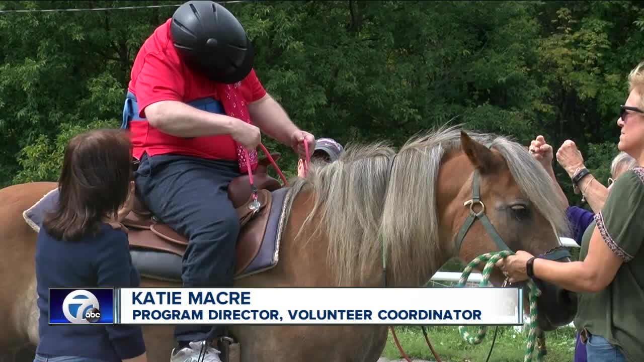 Seeking therapy? Try horseback riding