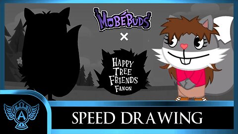 Speed Drawing: Happy Tree Friends Fanon - Maria | Mobebuds Style