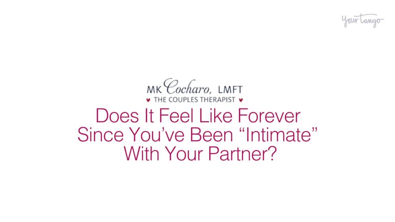 How To Return The "Intimacy" To Your Marriage