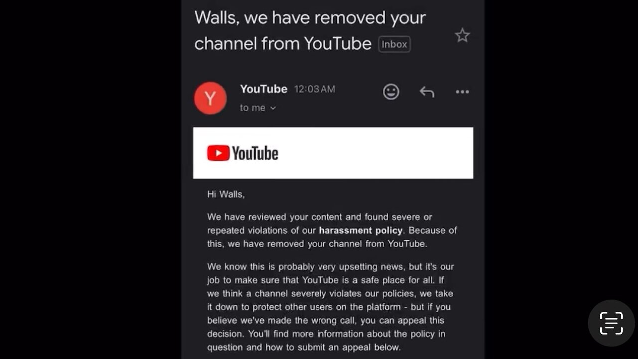 YouTube Strikes Again: Huge Blow to the TCAP Community with Walls's Channel Removal