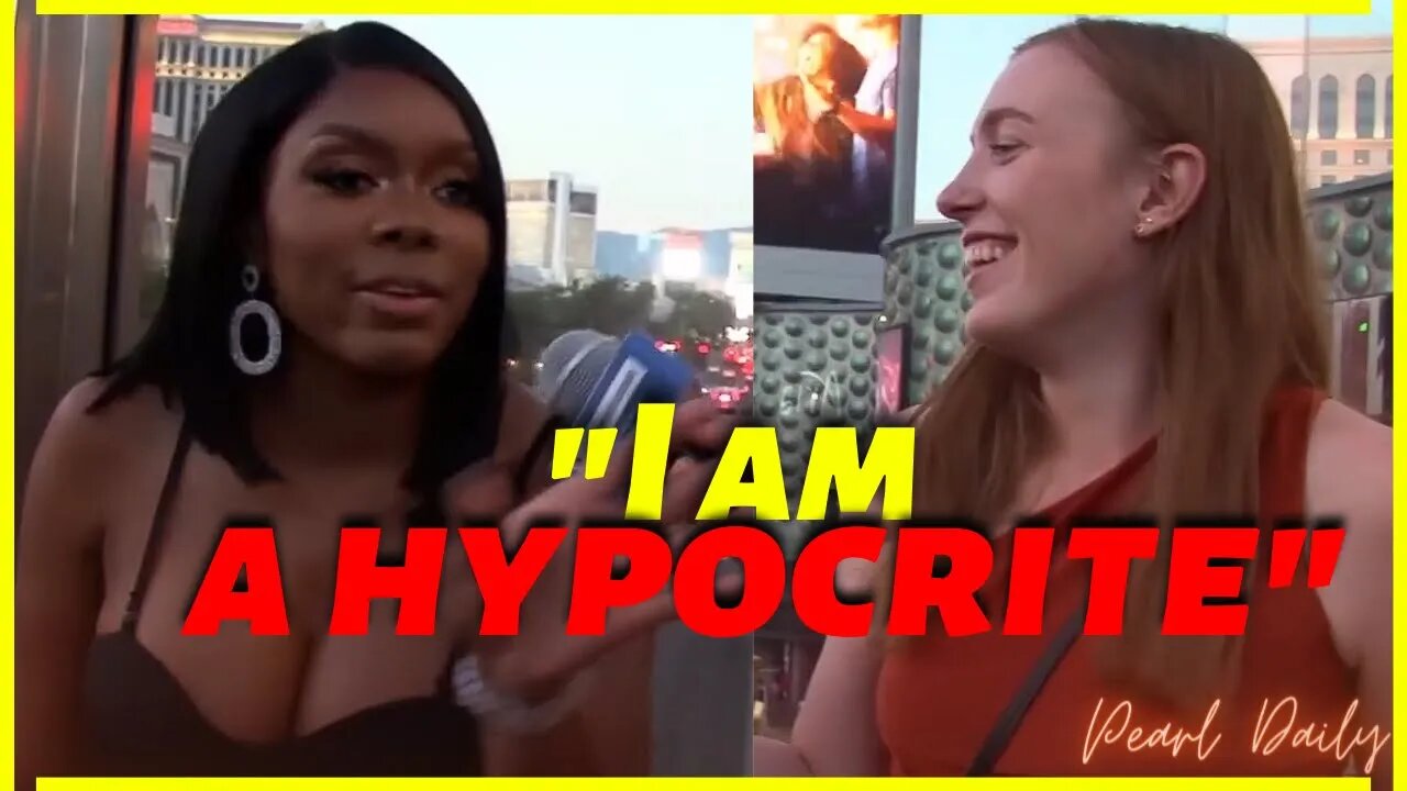 Delusional Woman Reveals Her Hypocrisy