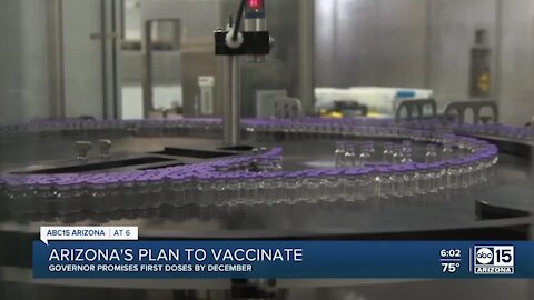 Arizona's plan to vaccinate for COVID-19