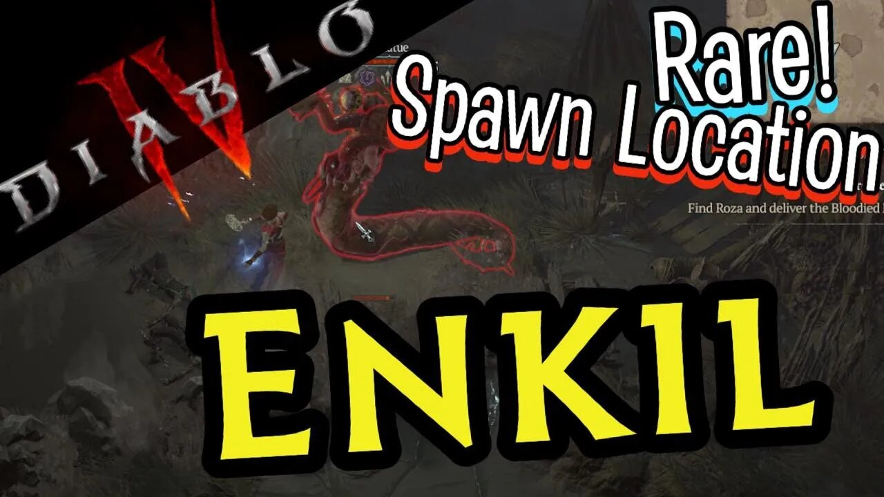 Rare Spawn Location Enkil Diablo 4