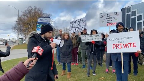 Canada Post Employees Are Getting Fired For Saying NO To The Vax Mandates...