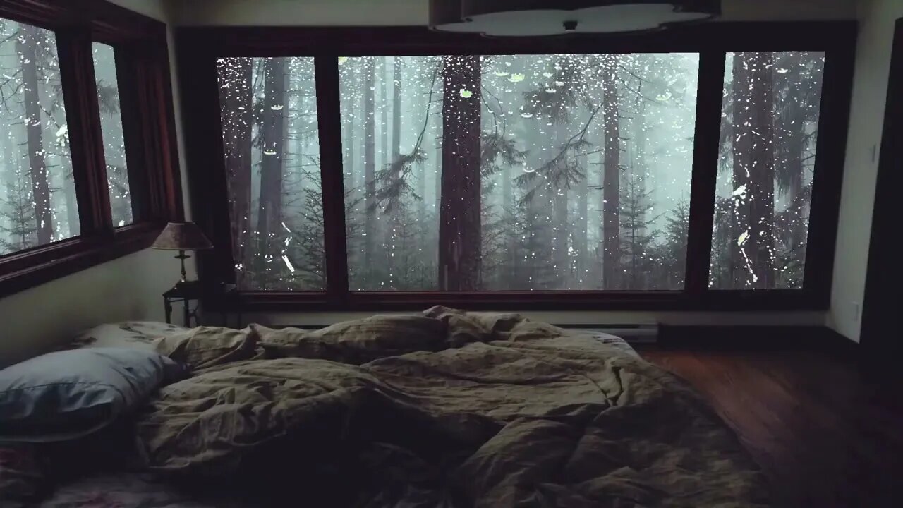 Rain sounds for sleep 1 hour