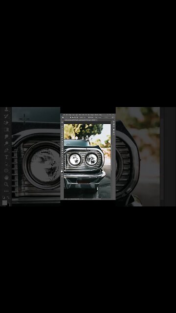 Add Realistic Light - Effective Way #photoshop #smartgraphics #shorts