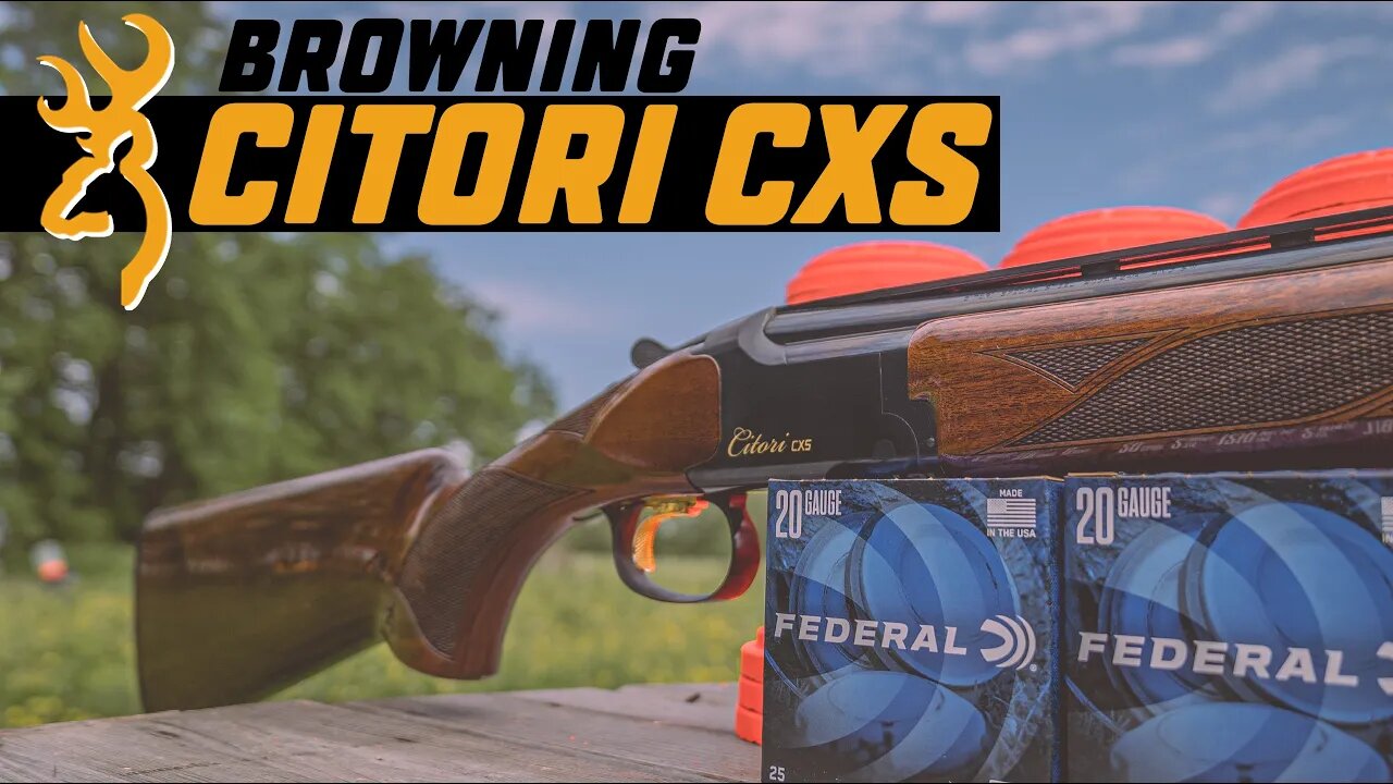 Browning Citori CXS 20 Gauge O/U Shotgun Review