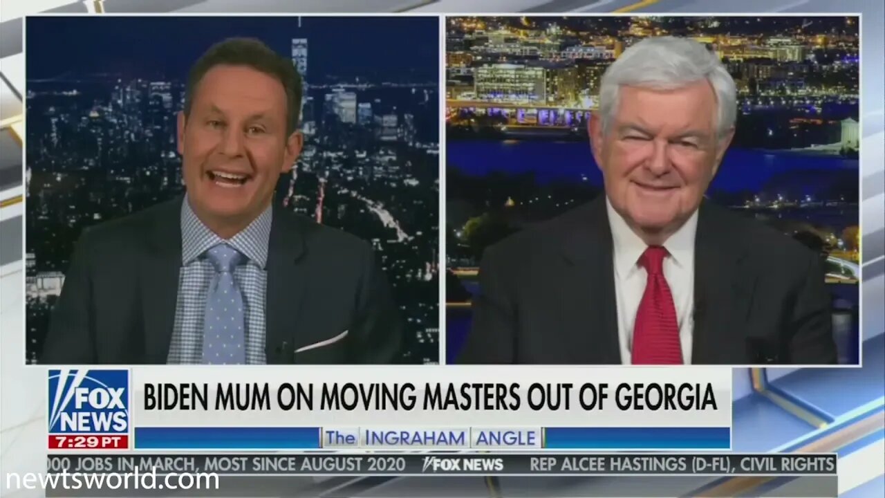 Newt Gingrich on Fox News Channel's the Ingraham Angle | April 6, 2021