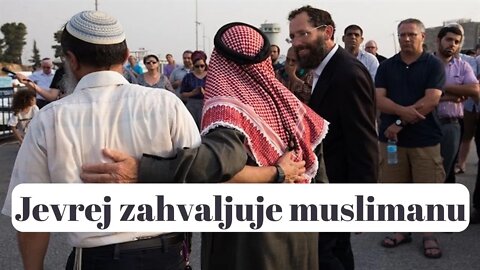 Jevrej zahvaljuje muslimanu