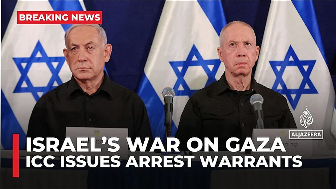 ICC International Criminal Court Issues Arrest Warrants for Netanyahu, Gallant 1 hour ago