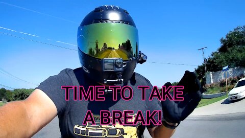 TIME TO TAKE A BREAK!
