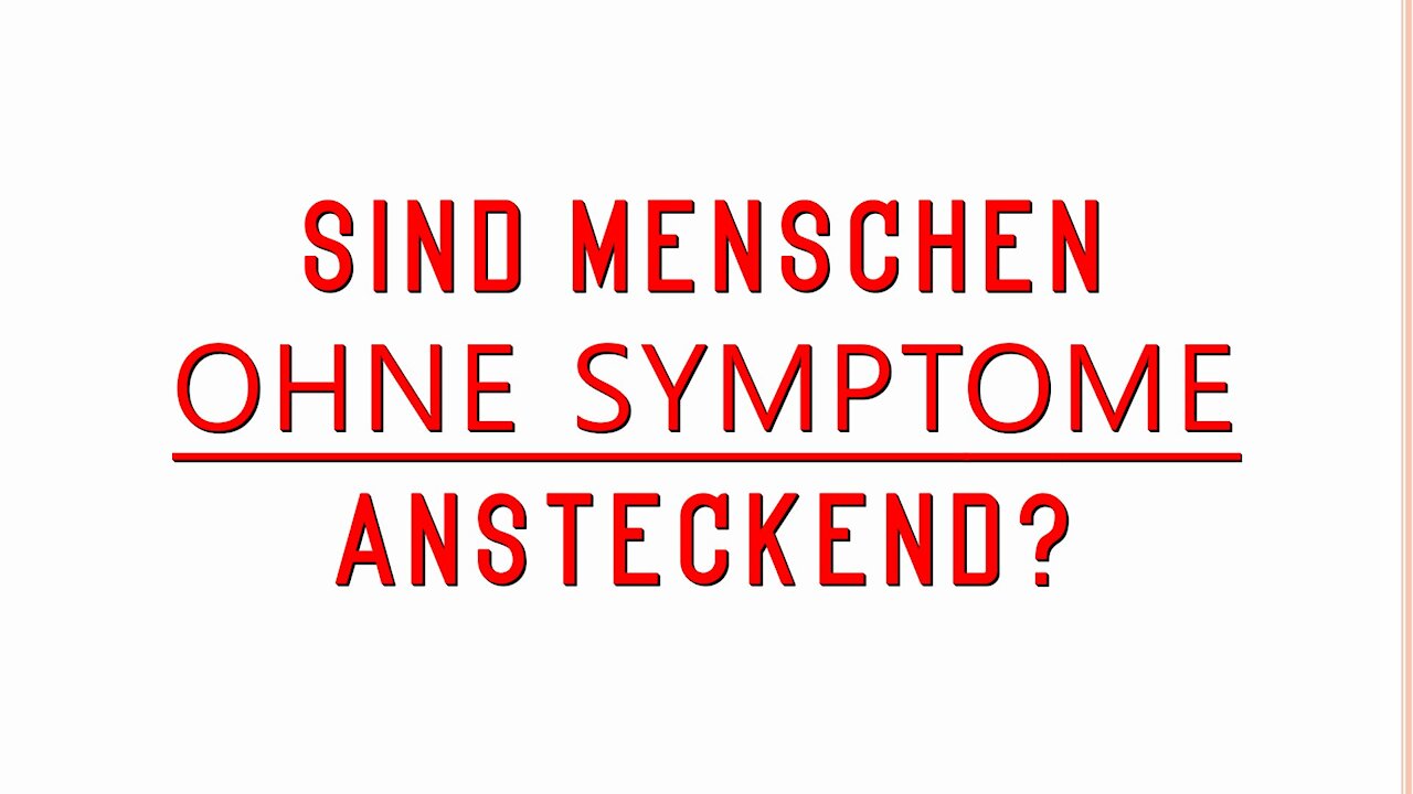 Sind asymptomatische Menschen ansteckend?