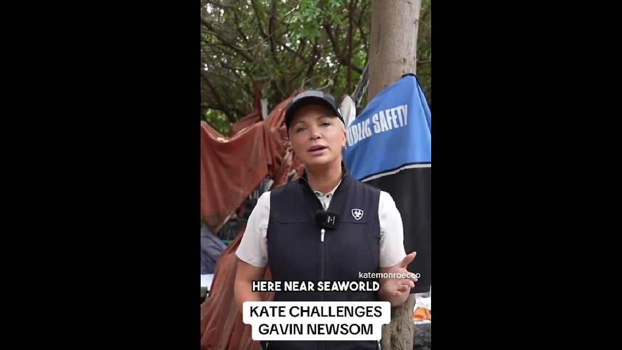 American Veteran Kate Monroe Exposing San Diego California Looking Like A 3rd World Country