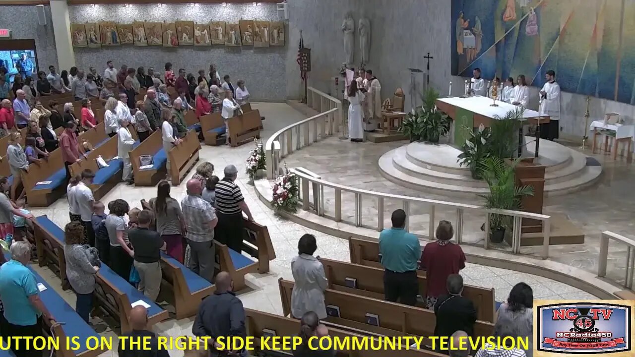 NCTV45 CATHOLIC MASS FROM HOLY SPIRIT PARISH (ST VITUS SITE) 9 AM SUNDAY JUNE 11 2023