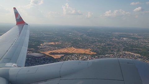 Boeing 737 MAX 8 PS-GPA takeoff from Manaus to Brasília