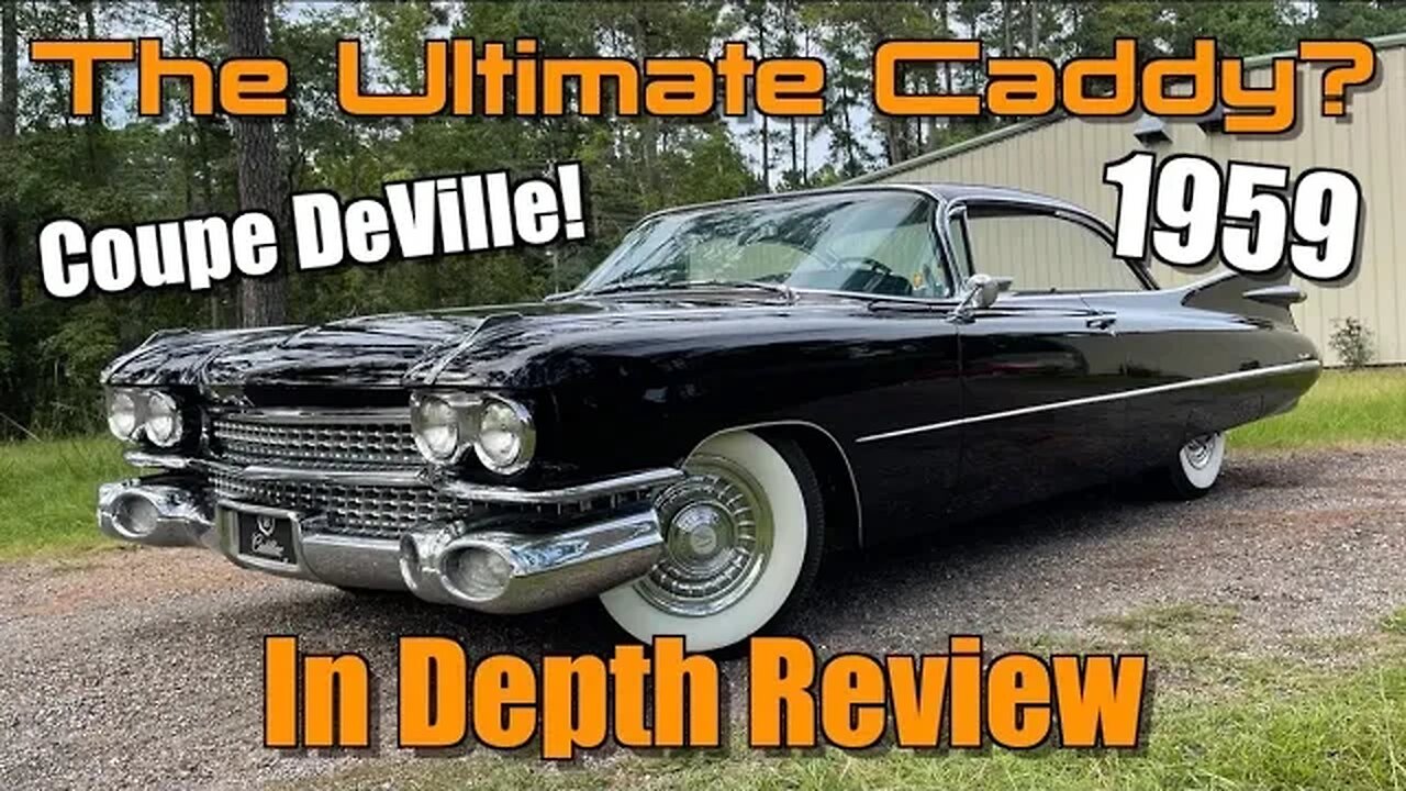 1959 Cadillac Coupe DeVille: Start Up, Test Drive & In Depth Review