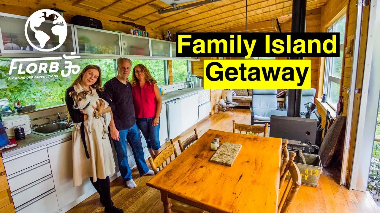 This Family Built an OFF GRID Island Getaway