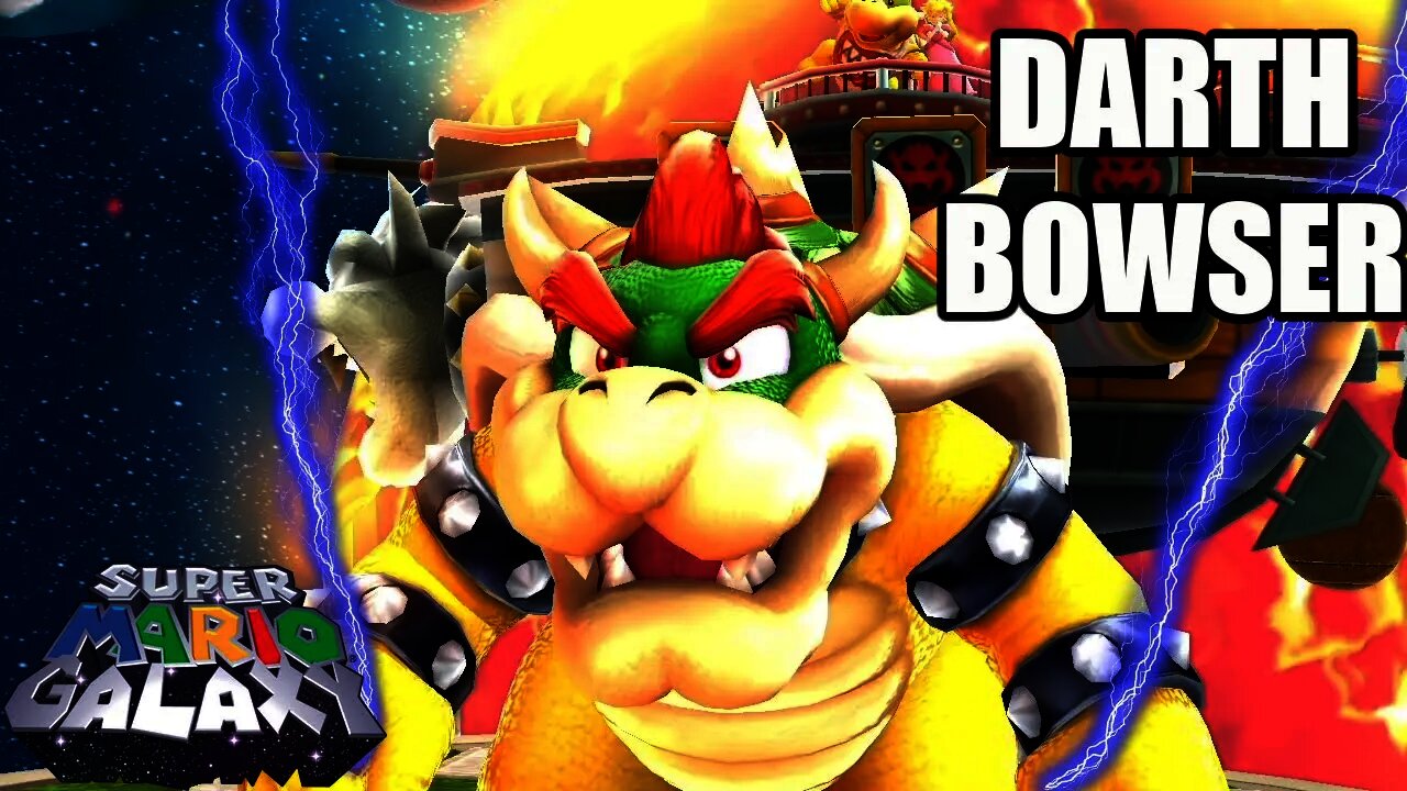 Super Mario Galaxy but Darth Bowser