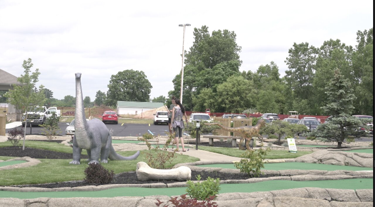 Jurassic Golf provides unique putt putt experience