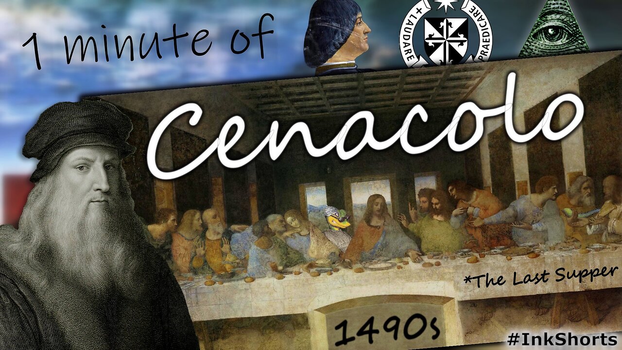 Gecko's Ink #Shorts - Cenacolo (The Last Supper)