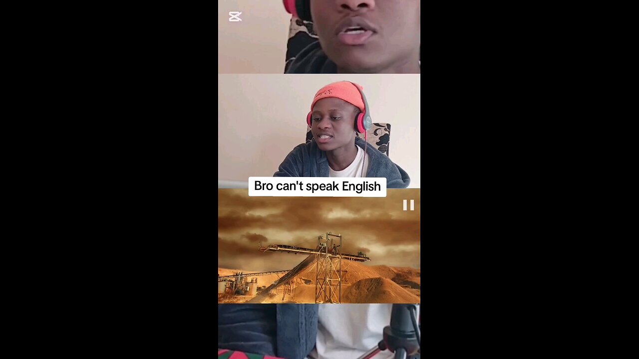 Bro can't speak😑😑