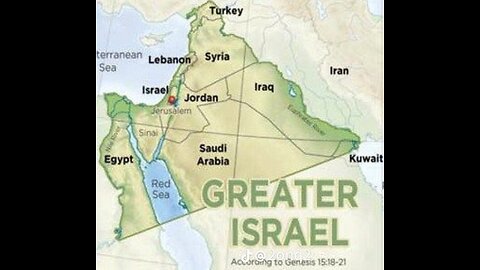 Israel’s Delusional Concept Of A “ Greater Israel 🇮🇱 “ 🤪 😜