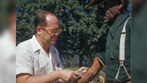 "Those that were there were hesitant because of historical reasons right that Tuskegee experiment, they remember that,"