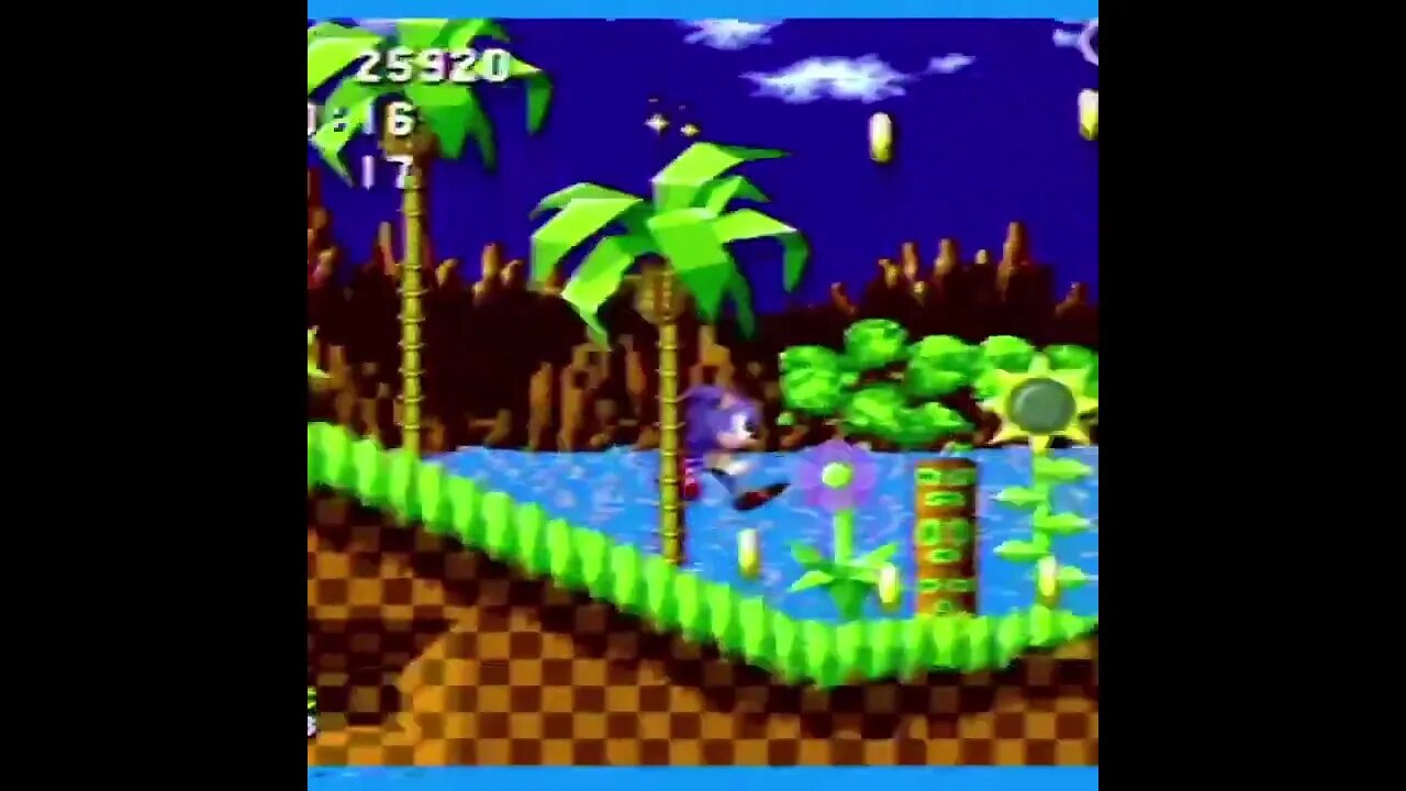 When Sonic Decides to go fast.