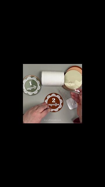 ACRYLIC MONTHLY MILESTONE DISCS #shorts