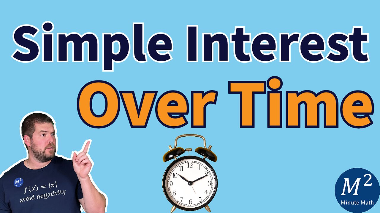 Calculate Simple Interest Over-Time - Explained using Bonds - Real World Example #finance