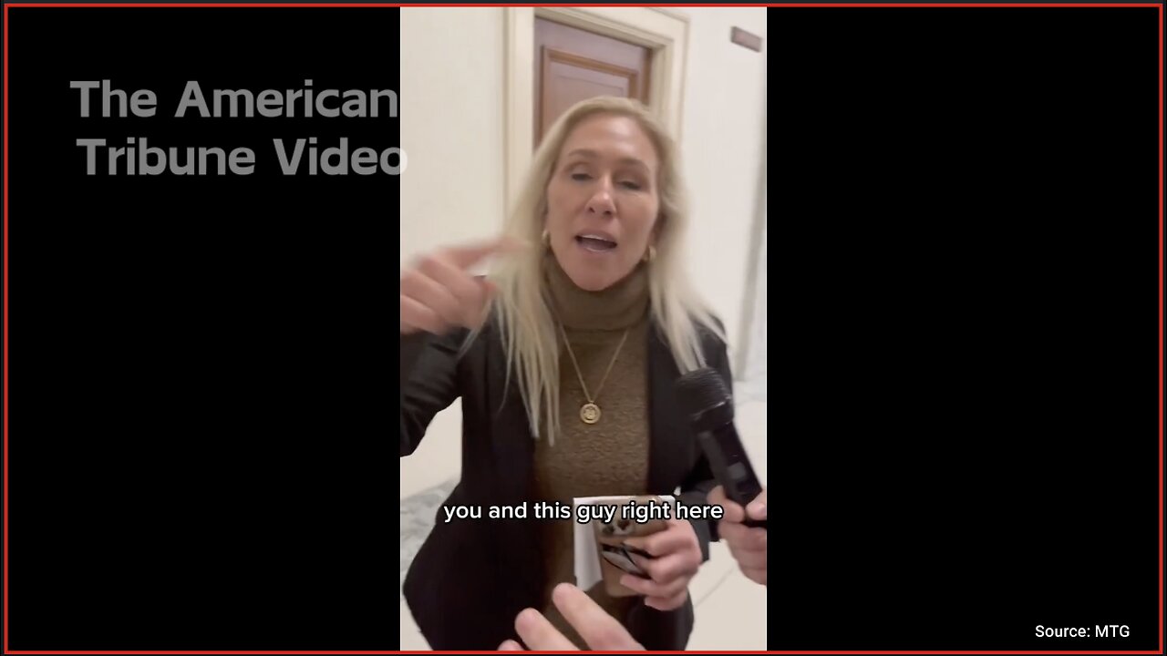 WATCH: MTG Shuts Down Activist in Fiery Exchange On Capitol Hill