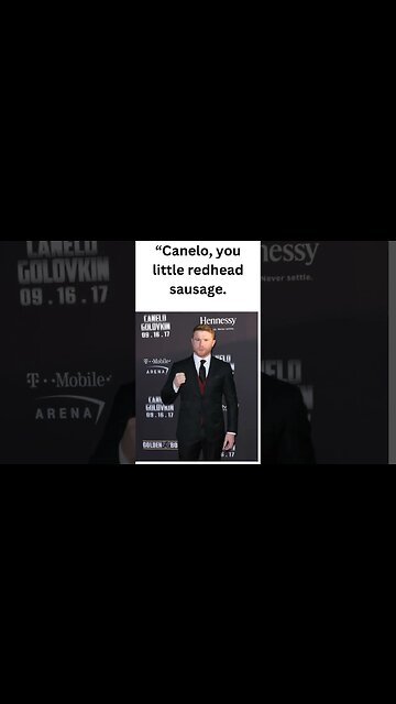 When Canelo Alvarez attacks, Conor McGregor responds. #short