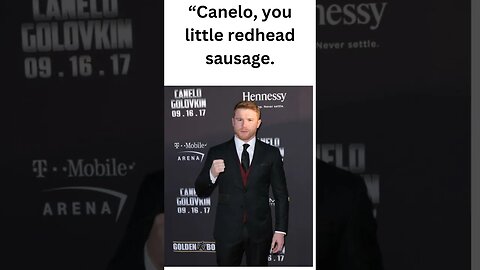 When Canelo Alvarez attacks, Conor McGregor responds. #short