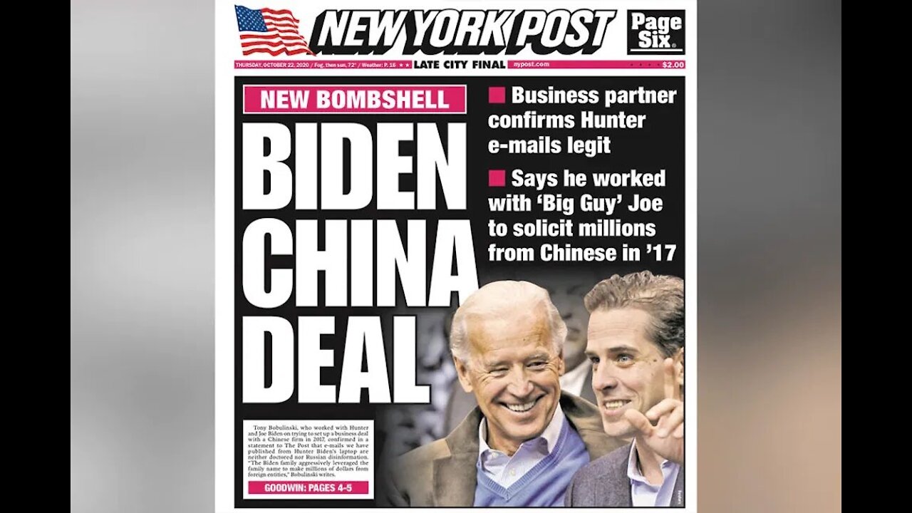 Ex-Hunter Biden associate Tony Bobulinski has EVIDENCE against Joe And Hunter Biden.