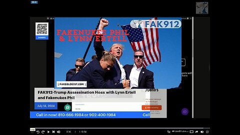 Fakeologist FAK912 Trump Assassination Hoax with Lynn Ertell and Fakenukes Phil!