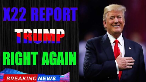 X22 REPORT ! EP 2816A REUMP RIGHT AGAIN, THE CB IS NOT