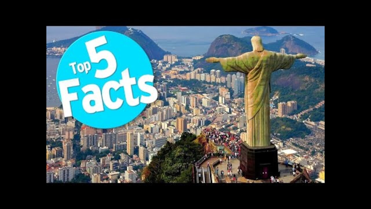 Top 5 Facts ABOUT BRAZIL (The Last One is UNBELIEVABLE)