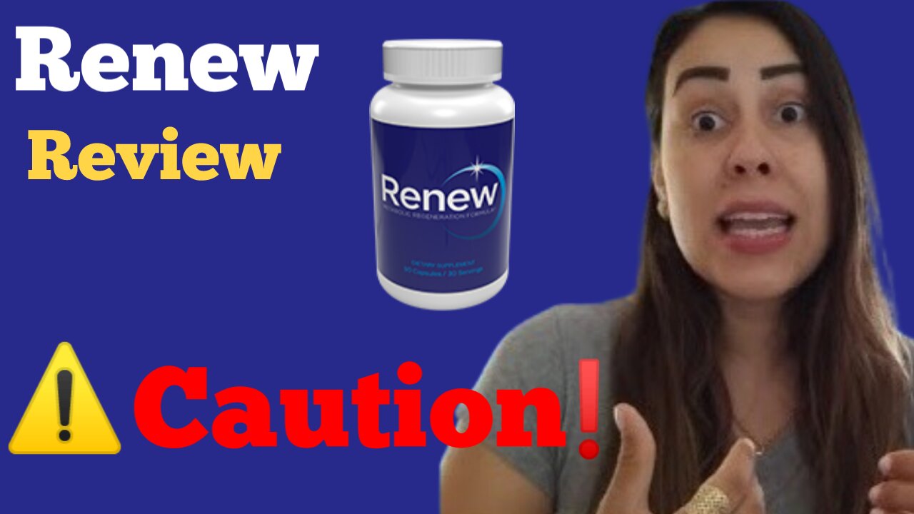 ReNew Weight Loss Supplement Review - (Caution!) Does It Work or Scam? Must Watch