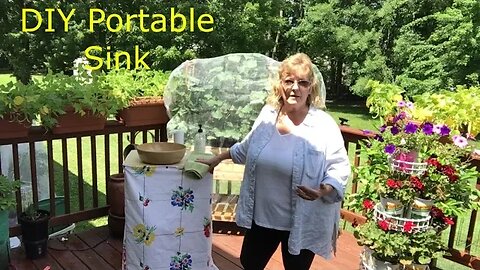 DIY Portable Sink